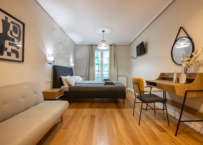 Lujo Y Comodidad: Tu Refugio Con Estilo Y Amplitud Lägenhet San Sebastián